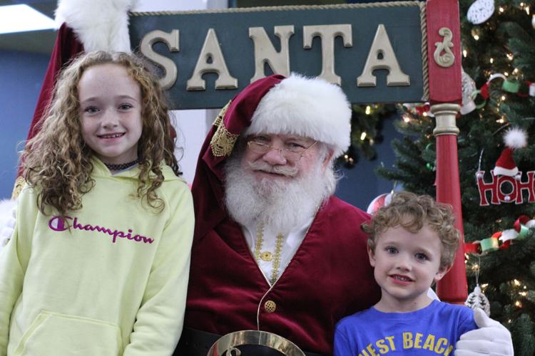 Santa visits Hickory Flat Lifestyle
