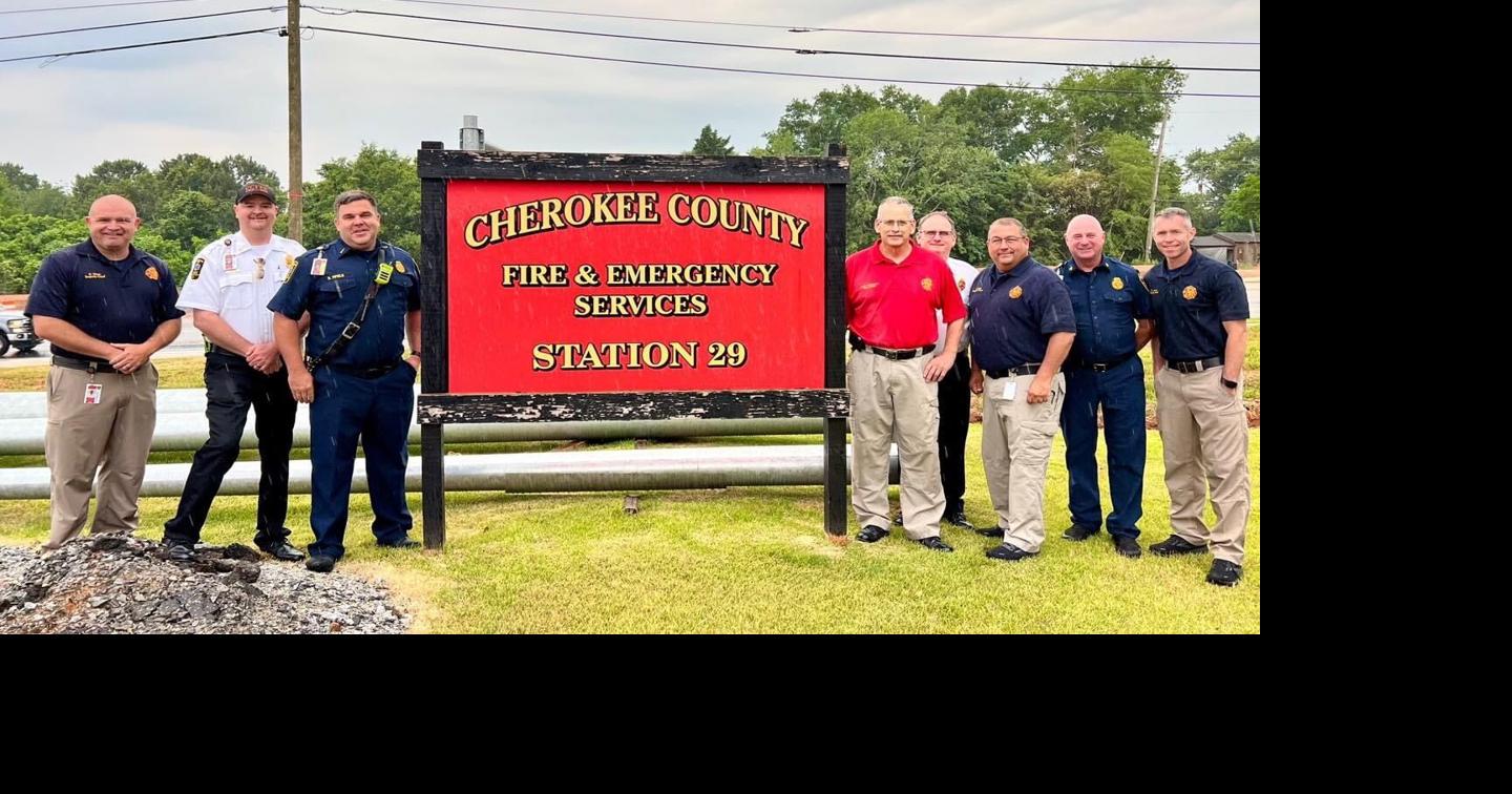 Cherokee County opens new fire station on Highway 20 Local News