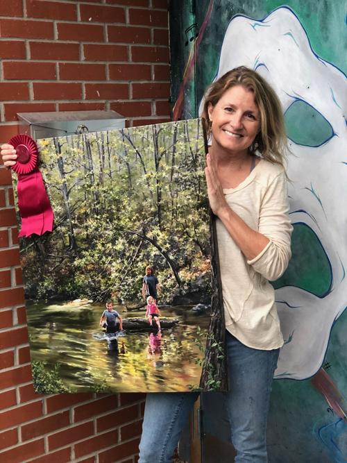 Award Winning Artist Will Be At Art On The Green Sunday Cherokee