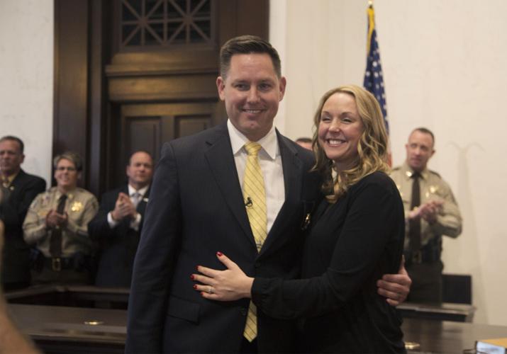 Sheriff-Elect Frank Reynolds sworn in | Multimedia | tribuneledgernews.com