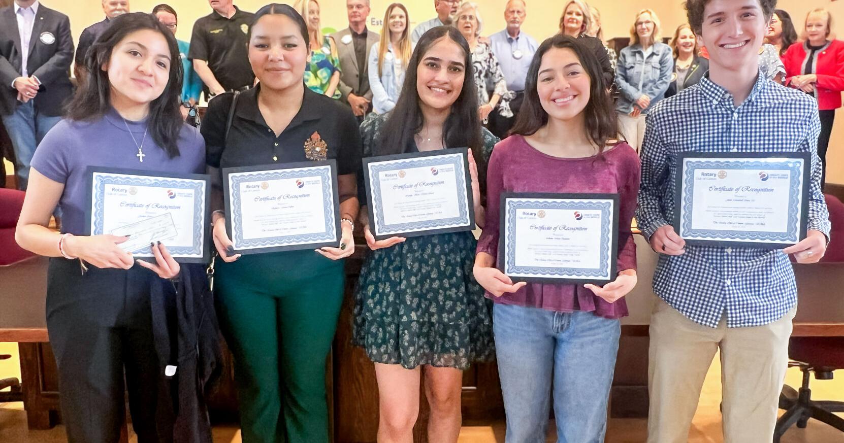 Canton Rotary Club Awards Heart for Service Scholarships - Vimarsana News