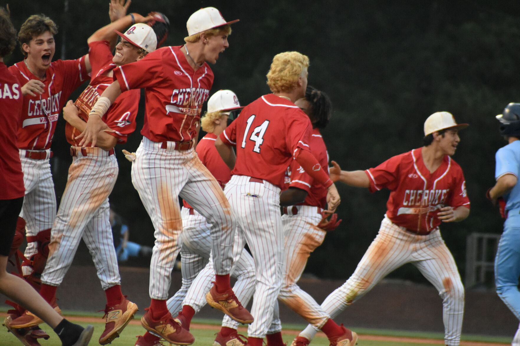 Cherokee Warriors Triumph Over Hawks, Secure Sweet 16 Spot in Extra-Inning Thriller