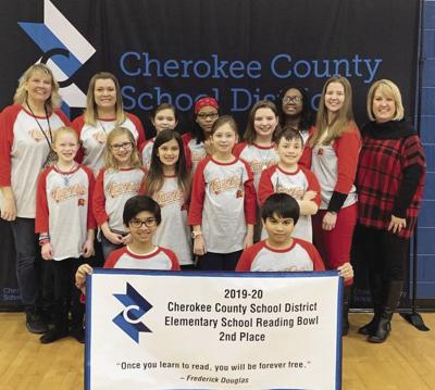 Clark Creek ES STEM Academy reading bowl