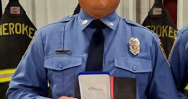 Reinhardt Officer Receives Lifesaver Award - Vimarsana News