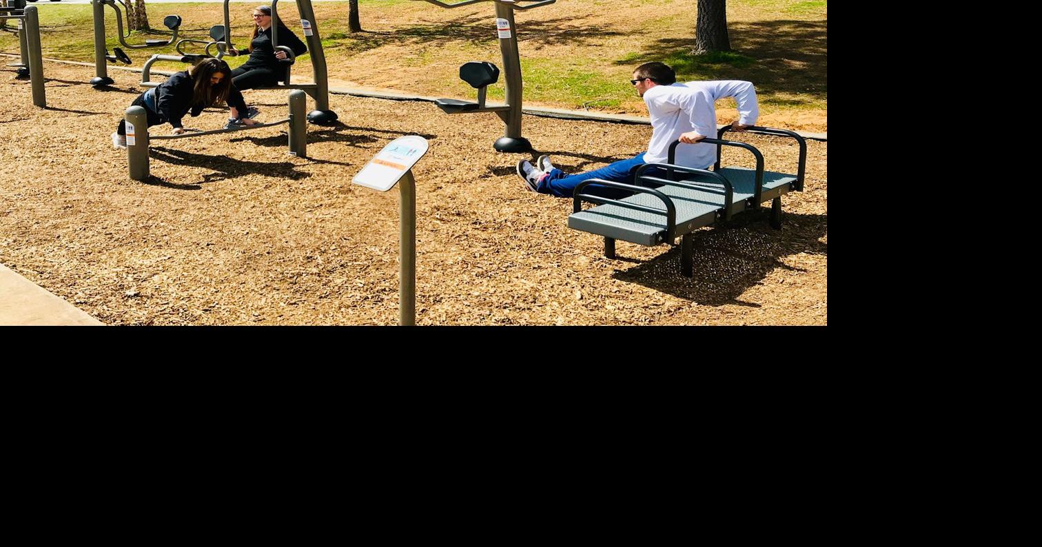 Outdoor gym for adults opens at Hobgood Park Local News