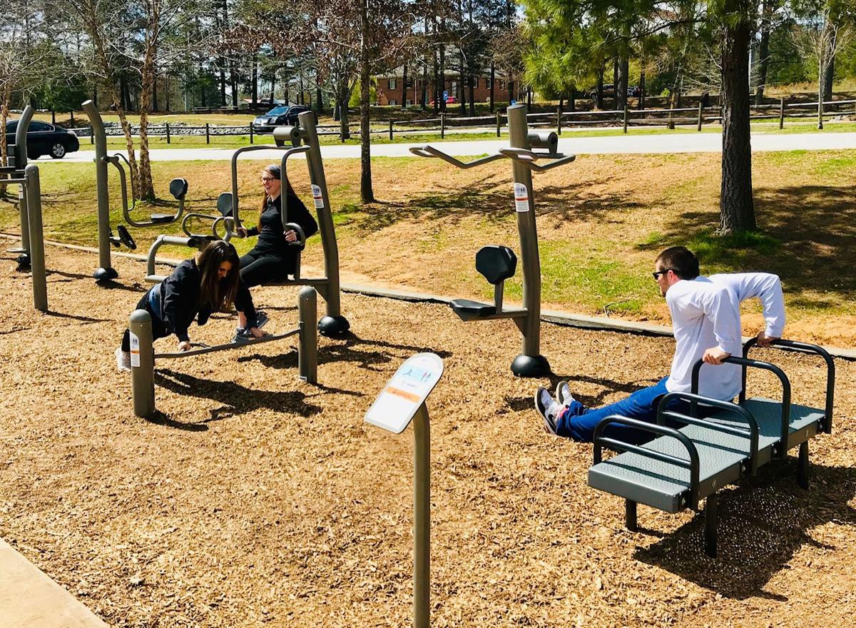 Outdoor gym for adults opens at Hobgood Park Local News