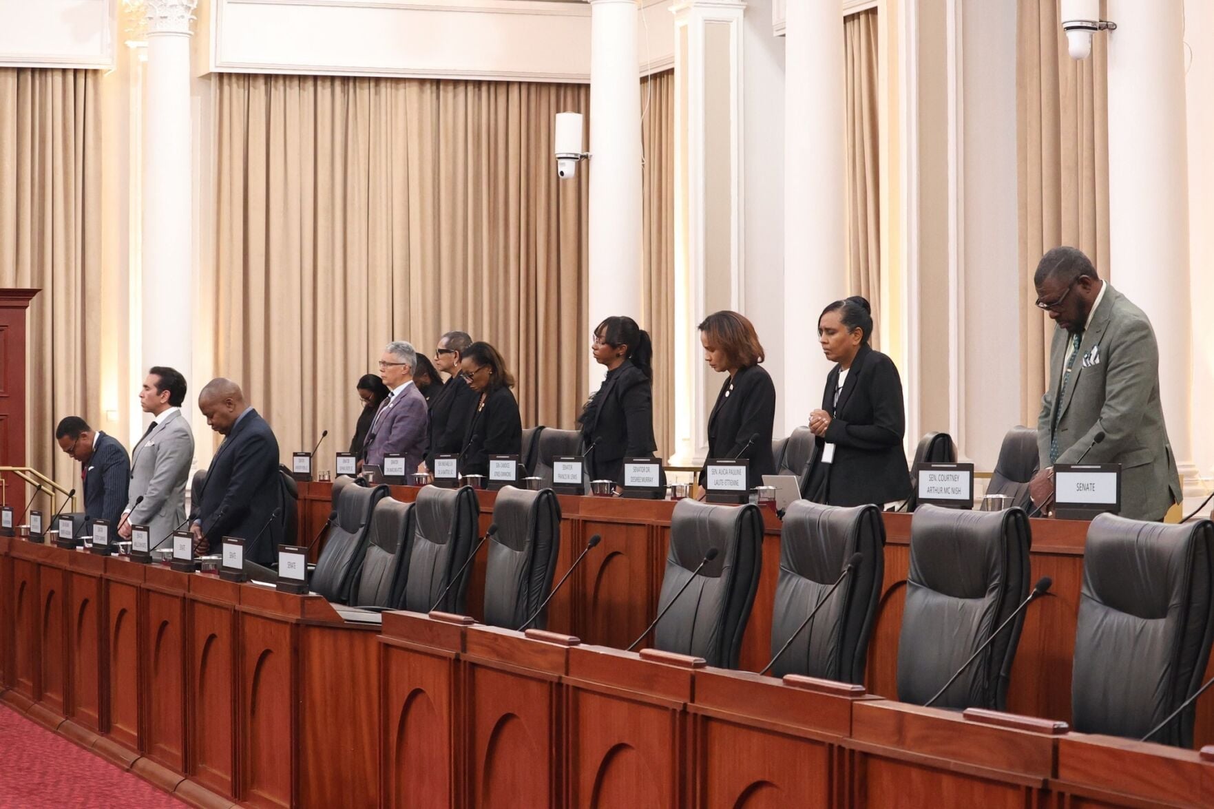 trinidadexpress.com - Kamla slams ' the nine scumbag President's senators