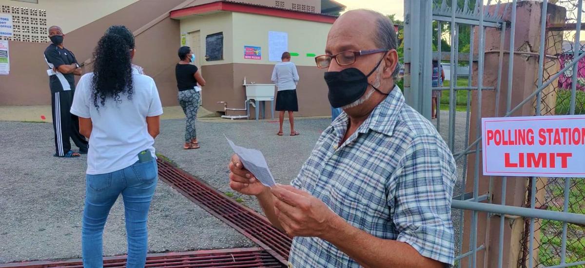 Voting Underway The Pandemic Election Politics Trinidadexpress Com