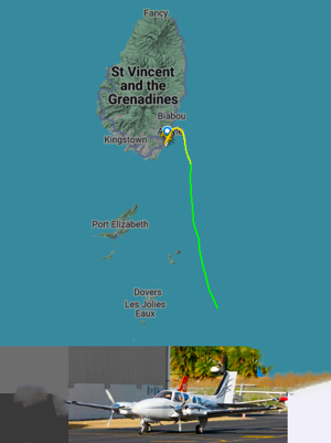 Search on for plane missing on flight to Tobago