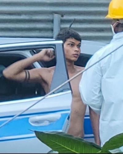 Mother, sister shot dead before fire, son charged