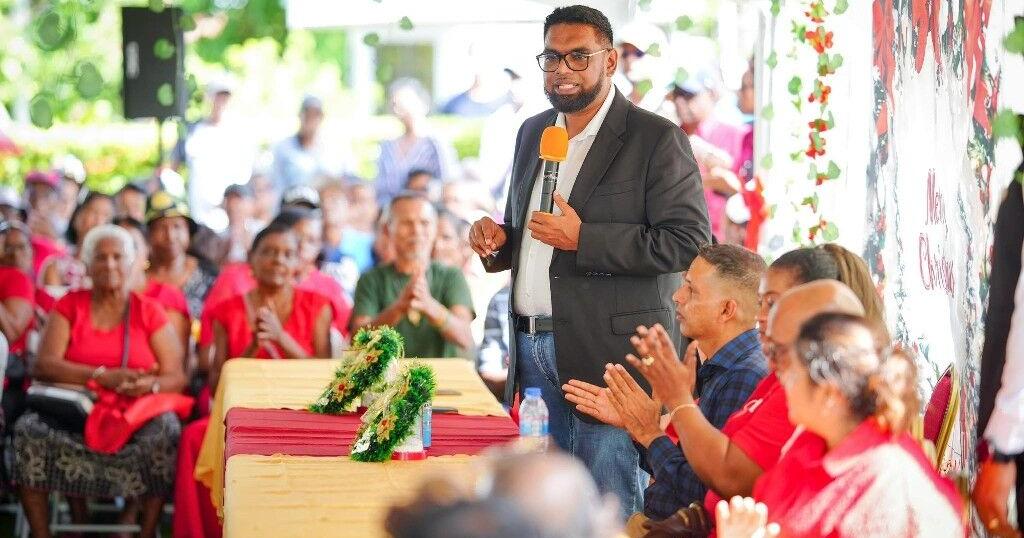 Guyana leader announces new initiatives