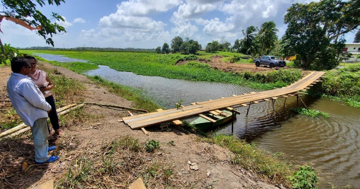 A BRIDGE AT LAST