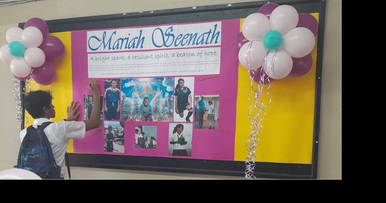 San Fernando East pays tribute to beloved Mariah