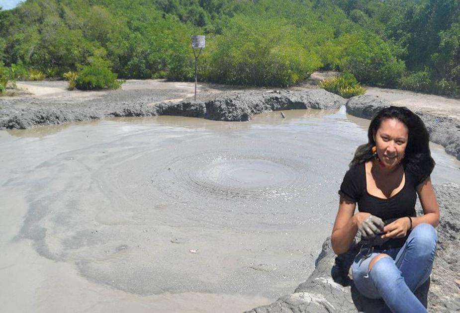 Beauty of the mud volcano Features Local