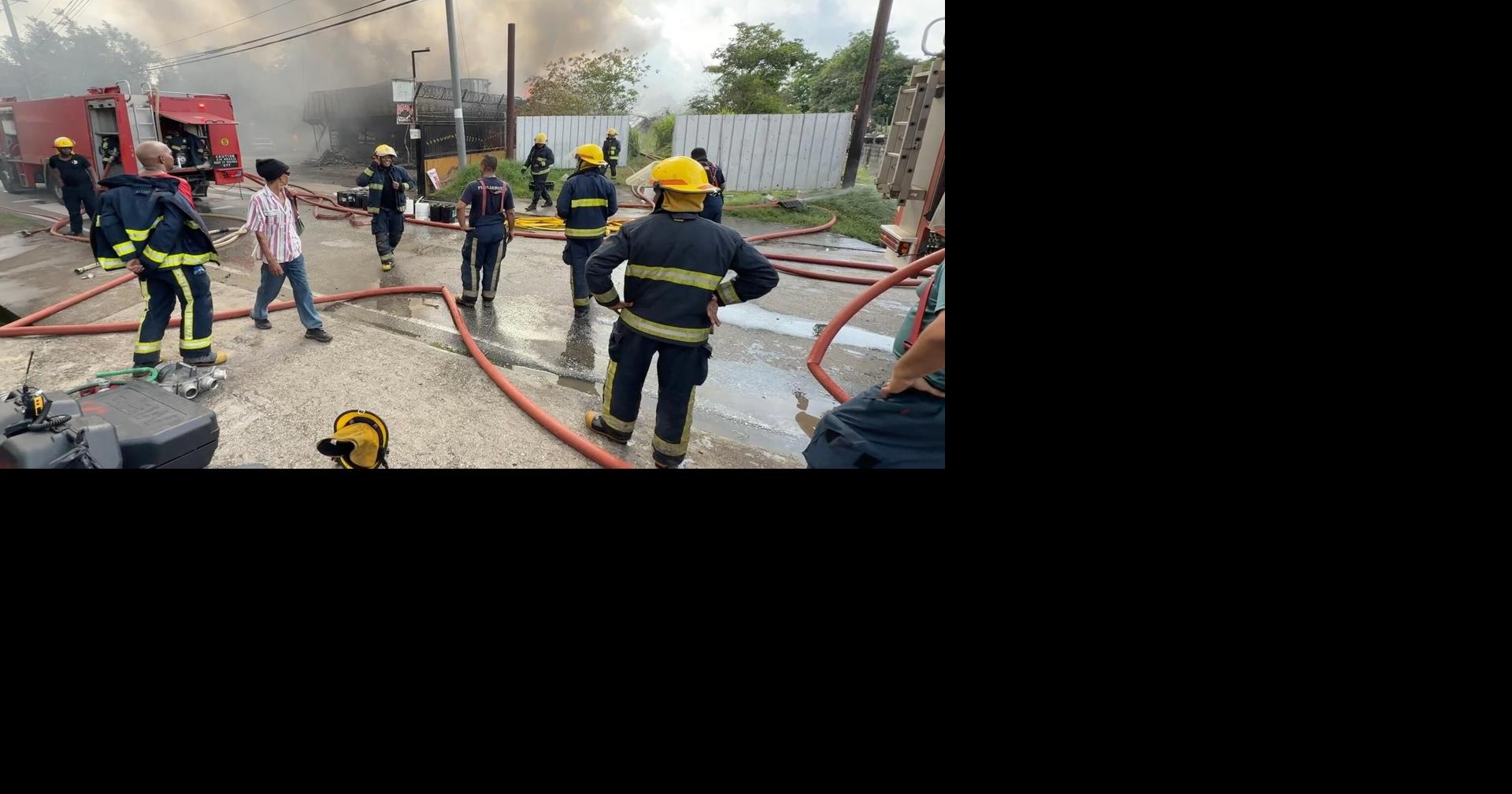 Fire ravages A&S Fyzool in Bonne Aventure Jul 3, 2026 Jul 3, 2026 Updated 7 mins ago 1 min to read