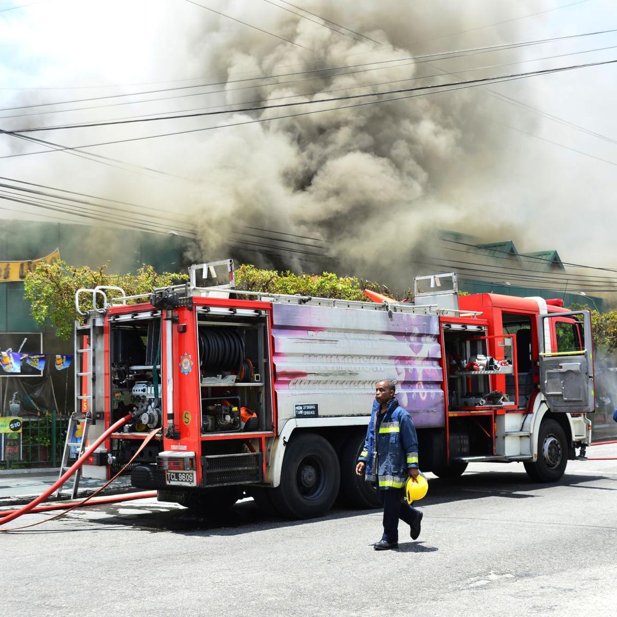 Fire was not deliberate