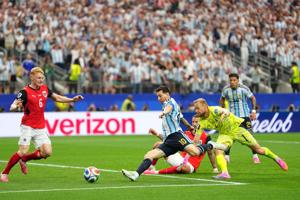 More Messi magic: Argentina star sets new World Cup goal record