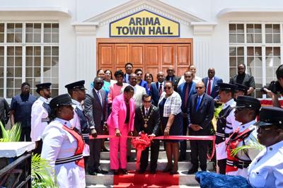 Arima Town Hall reopens on Morris-Julianās birthday