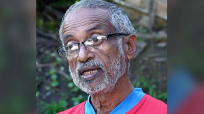 Joshua’s father held