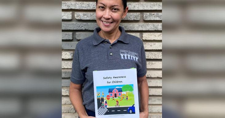 Advocate writes safety manual for children