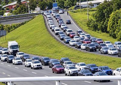 Motorists stuck for hours as early morning accidents cause gridlock