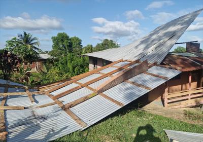 ROOFS RIPPED OFF
