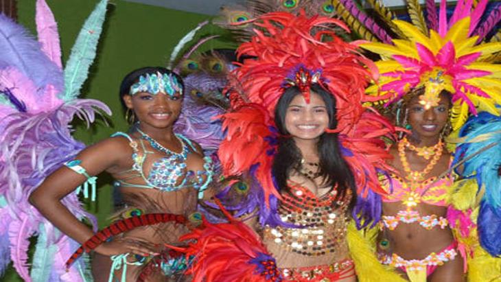 Mardi Gras Bra and Belt