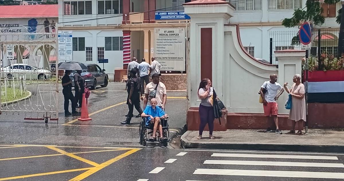 Hospital employee killed near workplace