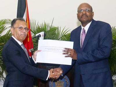 Acting President praises CJ: Baton passed with dignity