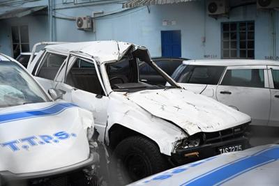 SRP DIES IN CRASH