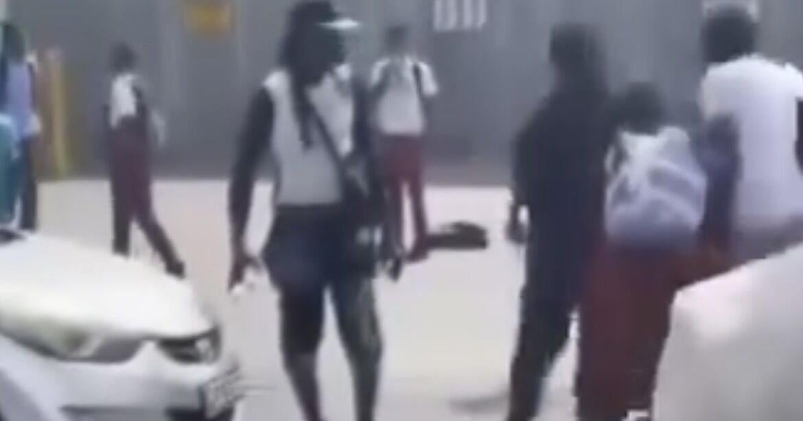 Student treated at hospital after viral school fight