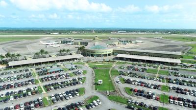 Airport parking: Hourly rate up to $15, daily to $95