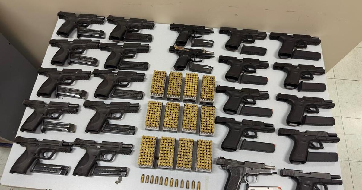 Six detained, 22 stolen guns recovered in San Fernando Police Station ...