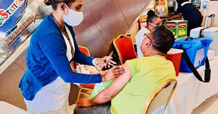 Strong turnout: 2,000 take influenza vaccine