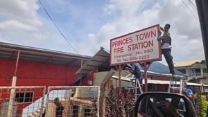 Princes Town gets temporary Fire Station