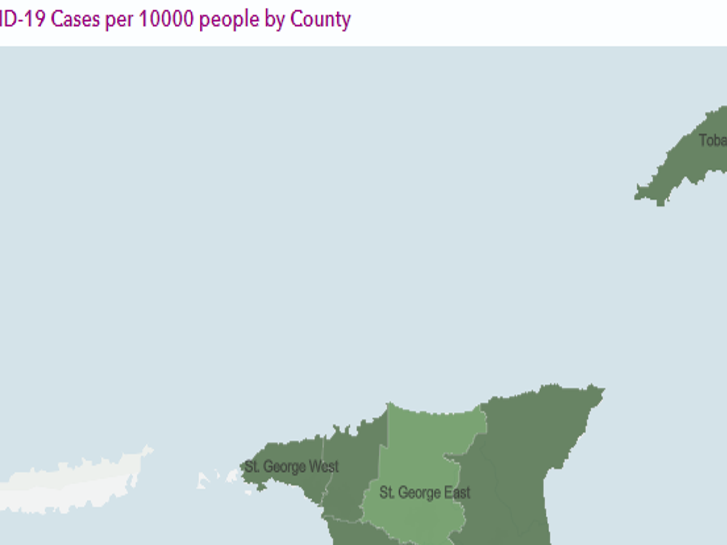 Choropleth Map Of Trinidad Rowley: T&T 44Th In World | News Extra | Trinidadexpress.com