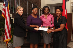 Embassy gives US 25 000 toward HIV AIDS fight Local News