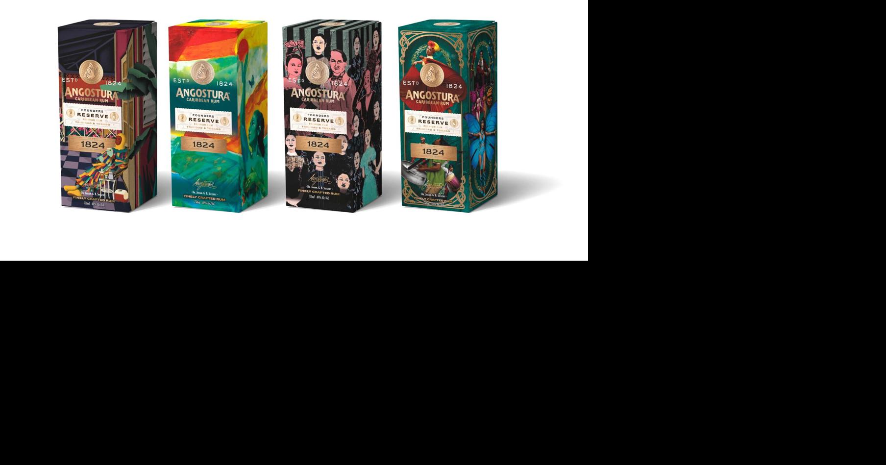 Angostura’s Founders Reserve 1824 gets an artistic makeover