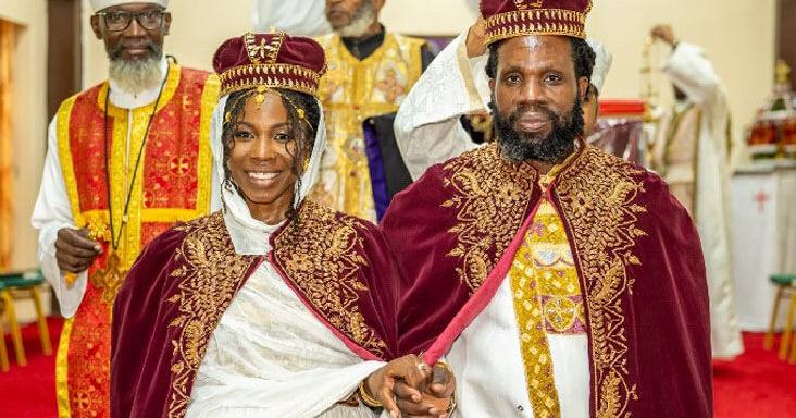 An Ethiopian Orthodox wedding
