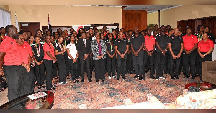 Carifta athletes celebrated