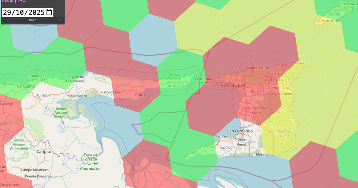 GPS jamming detected off Trinidad and Venezuela