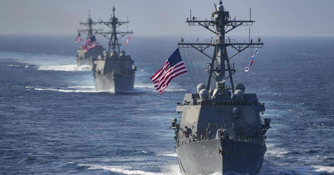 Showdown at sea: U.S. Warships steam towards Venezuela