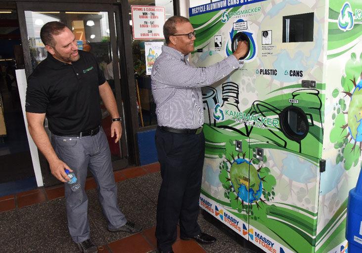 Massy’s first with reverse vending machines Local Business