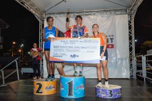 Colombian Palmenia Agudelo, Christina Laurent and Maria Barrera