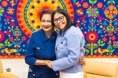 Kamla now Persona Grata in Venezuela
