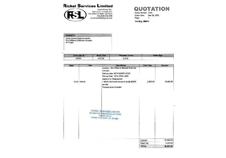 Two tents cost NCRHA $97,875 for 30 days | Local News