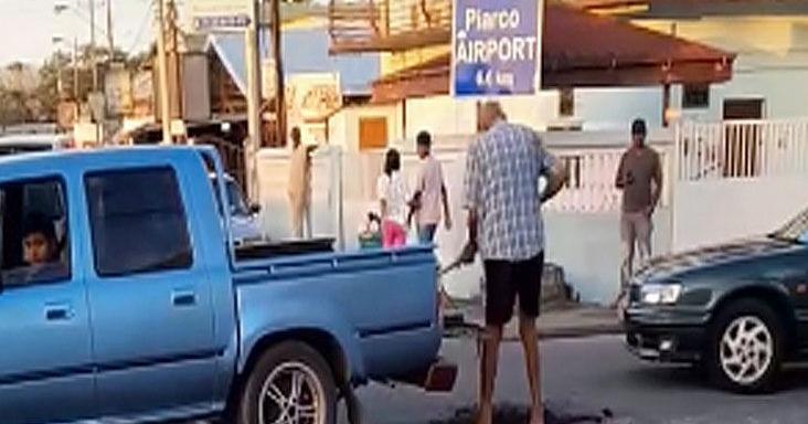 Pothole fixer ‘a hero’