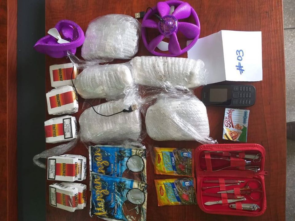 A bag full of prison goodies Local News