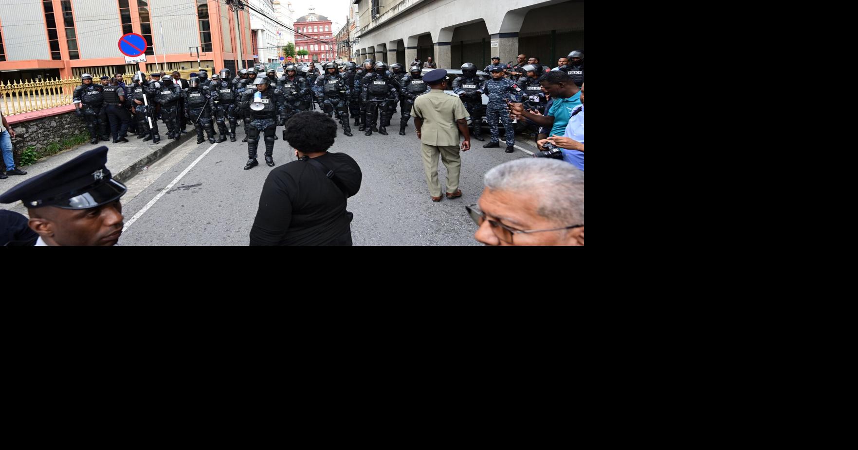 Kamla dismisses protesters: ' Victim gimmickry'