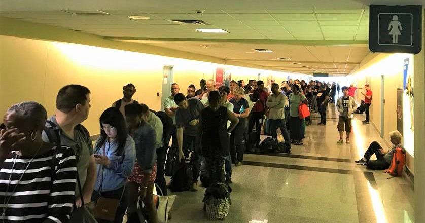 Public frustration as online immigration portal goes offline